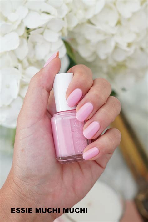 muchi pink nail polish.